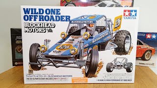 NOUVEAU PROJET Buggy vintage Tamiya Wild One Blockhead Motors 58695 [upl. by Larochelle177]