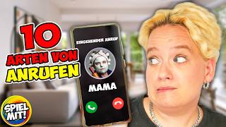 10 Arten von Telefonaten 📞😱 [upl. by Nolahs233]