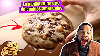 Les meilleures cookies americains emojoie 🍪🔥 cookies recette [upl. by Eidoow]