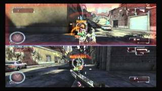 Conduit 2 Wii  Splitscreen Match 1 070511 [upl. by Poucher]