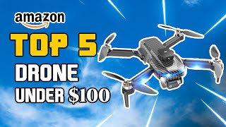 🤩 Top 5 Best Drone On Amazon Under 100  Best Amazon Drone 2024 🔥 [upl. by Geehan388]