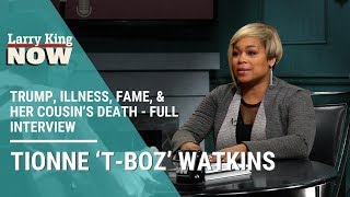 Tionne ‘TBoz’ Watkins On Trump Illness Fame amp Her Cousin’s Death [upl. by Ahcsat854]