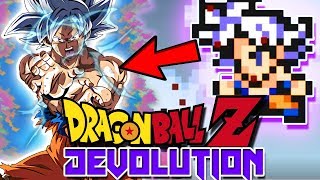 MASTER ULTRA INSTINCT GOKU IN DBZ DEVOLUTION  Dragon Ball Z Devolution Update [upl. by Niak63]