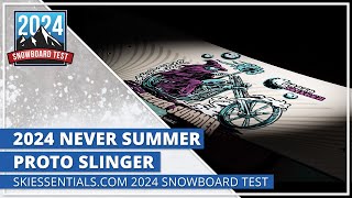 2024 Never Summer Proto Slinger  SkiEssentialscom Snowboard Test [upl. by Marne]