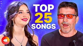 TOP 25 Songs On Got Talent 2024 WORLDWIDE 🎤✨ [upl. by Oluap]