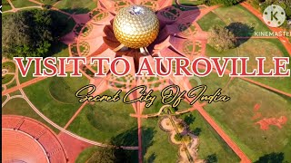 Auroville  Secret city of India  Visit to auroville  My First Vlog  Glittering Diaries  Pooja 😎 [upl. by Murdocca349]