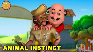 Animal Instincts  Motu Aur Patlu Ki Jodi  Motu Patlu Ep 9  मोटू पतलू  Boonie Bears Hindi [upl. by Nuhsal]