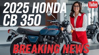 quotWhy Bikers Are Talking About the New Honda CB 350quot [upl. by Sarnoff]