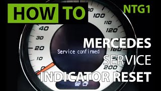 HOW TO Reset Service Indicator Mercedes CLS EClass amp CLK  W219 W211 amp W209 [upl. by Moir]