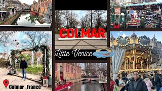 Colmar France Tour  Day Trip from Zurich  Christmas Market  Little Venice [upl. by Nahtanoj]