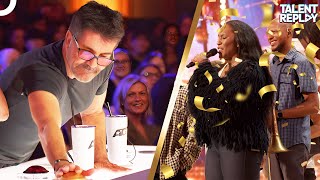 GOLDEN BUZZER for Liv Warfield’s Incredible Performance  Americas Got Talent [upl. by Demy]