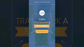 Can I Trademark A Slogan trademarkangel brandidentity intellectualproperty [upl. by Nirred]