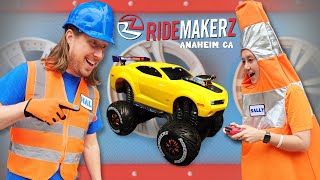 Handyman Hal builds RC Car at Ridermakerz  Custom RC Car [upl. by Ainuj]