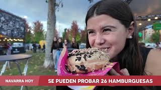 NAVARRA HOY Cocinamos una hamburguesa para la Champions Burguer [upl. by Yennor559]