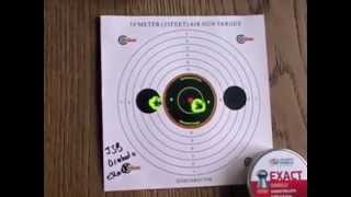 177 Pellet test with Weihrauch HW100 S air rifle [upl. by Ardet438]