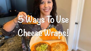 Five Ways To Use Cheese Wraps [upl. by Prudie]