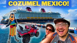 Disney Fantasy Cozumel Mexico OffRoad ATV Adventure amp Beach Break [upl. by Einaffit310]