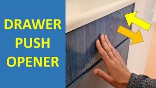 How to install push opening system for drawers [upl. by Livvie]