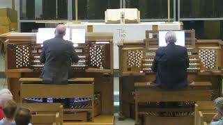 TWO ORGANS TWO ORGANISTS [upl. by Leschen630]