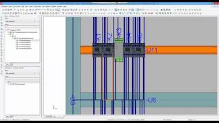 EPLAN Pro Panel Version 27 Connection chains display [upl. by Leunamnauj]