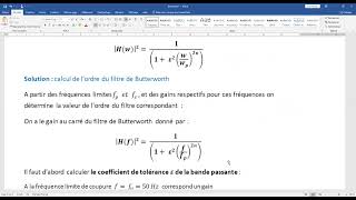 Deux exercices avec solution chapitre filtrage Licence3 Module traitement du signal [upl. by Honoria]