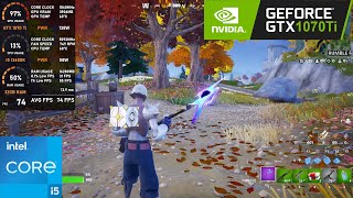 GTX 1070 Ti  Fortnite Chapter 4 Season 3  1080p [upl. by Ahsimak]