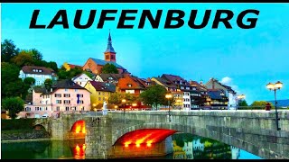 Laufenburg Schweiz  Switzerland Germany Border City [upl. by Dnarud]