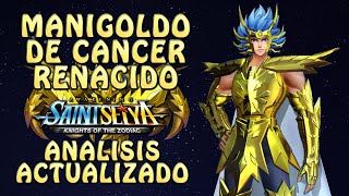 MANIGOLDO DE CANCER RENACIDO JUSTICIA POR EL MANI Saint Seiya Awakening KOTZ [upl. by Fortuna289]