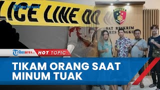 Tikam 2 Orang hingga Tewas saat Nikmati Tuak Pemuda di Bengkulu Ditangkap Polisi Sempat Jadi Buron [upl. by Alliuqaj810]