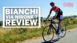 Bianchi Via Nirone 7  Review  Cycling Weekly [upl. by Merill]