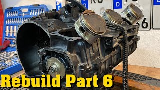 Kawasaki ZXR 750 H1 Engine Tear Down  Motor Revision Engine Rebuild Part 6 [upl. by Nahum620]