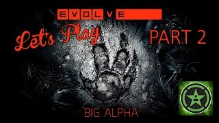 Lets Play  Evolve Big Alpha Part 2 [upl. by Ellecrag]