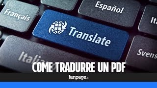 Come tradurre un PDF o un intero libro ebook digitale [upl. by Melc321]