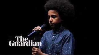 Solli Raphael 12 becomes youngest winner of Australian Poetry Slam [upl. by Tootsie256]