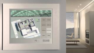 Ejemplo de Domotica en una vivienda con sistema KNX de JUNG [upl. by Miarhpe793]