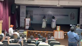 Lamp lighting ceremony in Nursing department 🏥Rabindranath tagore universitybhopal [upl. by Jacquelin]