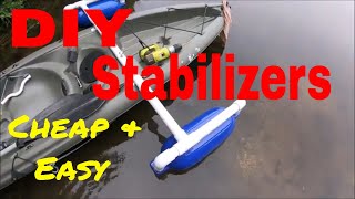 DIY Kayak and Canoe Stabilizers [upl. by Ilbert]