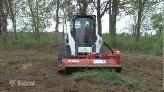 Flail cutter Video  Bobcat Loader Attachments [upl. by Hama]