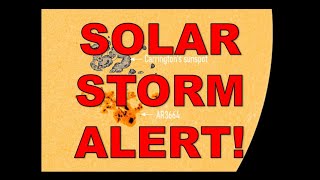 Severe Solar Storm Alert [upl. by Onifur418]