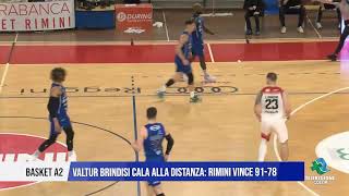 2 DICEMBRE 2024 BASKET A2 VALTUR BRINDISI CALA ALLA DISTANZA RIMINI VINCE 9178 [upl. by Elleirua]