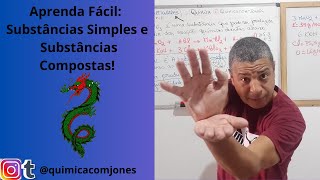 Aprenda Fácil Diferença entre Substâncias Simples e Substâncias Compostas [upl. by Dougie729]