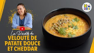 Velouté de patate douce et cheddar 🍠  Lidl Cuisine [upl. by Chee]