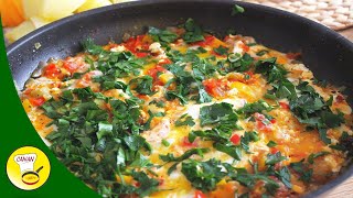 Menemen  Kennt Ihr dieses weltberühmte türkische EiFrühstück Canans Rezepte [upl. by Earised571]