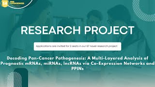 Research Project on mRNAs miRNAs lncRNAs [upl. by Sibylla769]