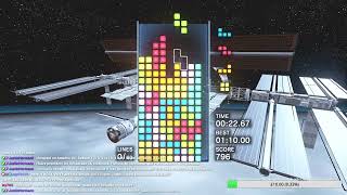 Tetris Effect  Sprint  SS Rank  10796 [upl. by Korb]