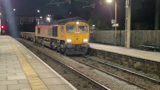 66311 through a very windy Bescot Stadium 201024 [upl. by Renat]