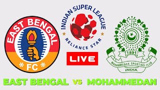 EAST BENGAL VS MOHAMMEDAN LIVE  ISL 202425 MATCH  FULL MATCH TODAY  EFOOTBALL SIMULATION [upl. by Tare]