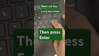 Short cut key to shut down window shortcutkeys keyboard tricks computer laptop shorts [upl. by Cristal]