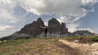 Sentiero Bonacossa  Carini di Misurina [upl. by Nodroj]