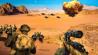 The Battle Of AL Alamein Desert Gameplay 4K 60FPSUHD No Commentary [upl. by Ziana]